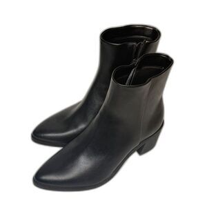Universal Thread Women's Black Pointed Toe Ankle Modern Heeled Boot Size 10 New